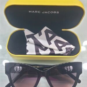 Marc Jacobs Purple Gradient Sunglasses